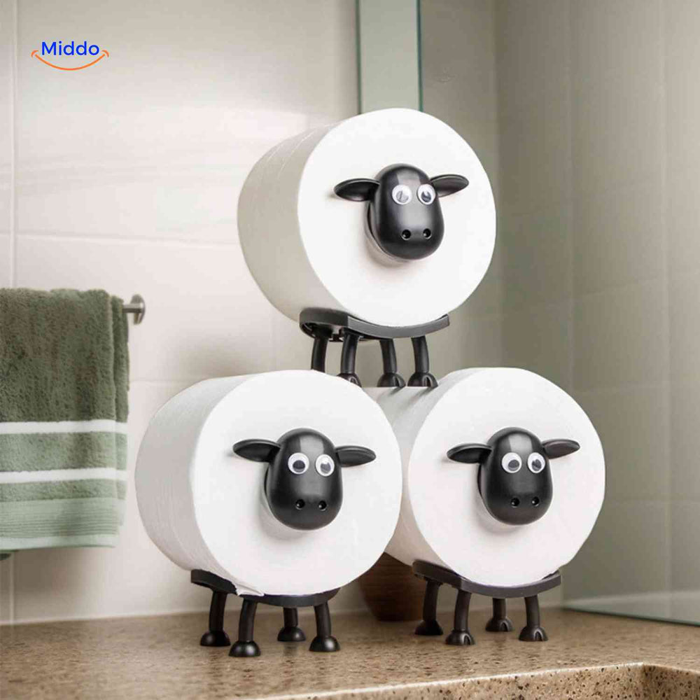 SheepRoll™ Uchwyt | Kreatywny Design, Oszczędność Miejsca & Unikalna Dekoracja