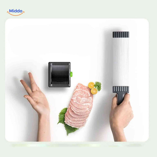 Slicora™ Zestaw Noży do Mięsa | Ręczny, Cienkie Plastry & Wielofunkcyjny