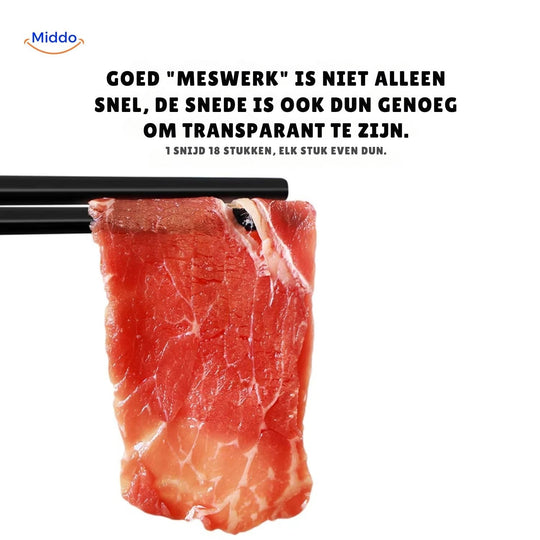 Slicora™ Zestaw Noży do Mięsa | Ręczny, Cienkie Plastry & Wielofunkcyjny