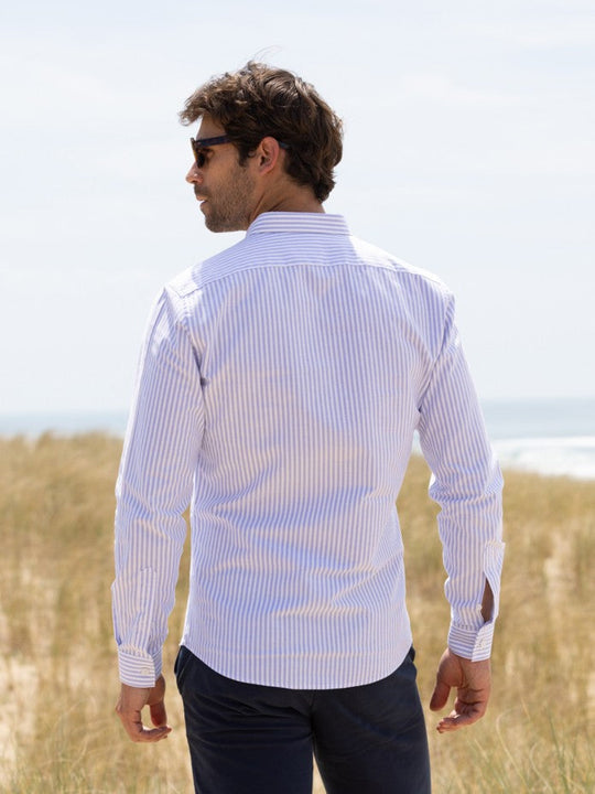 Oscire™ Pasiasta Koszula Oxford