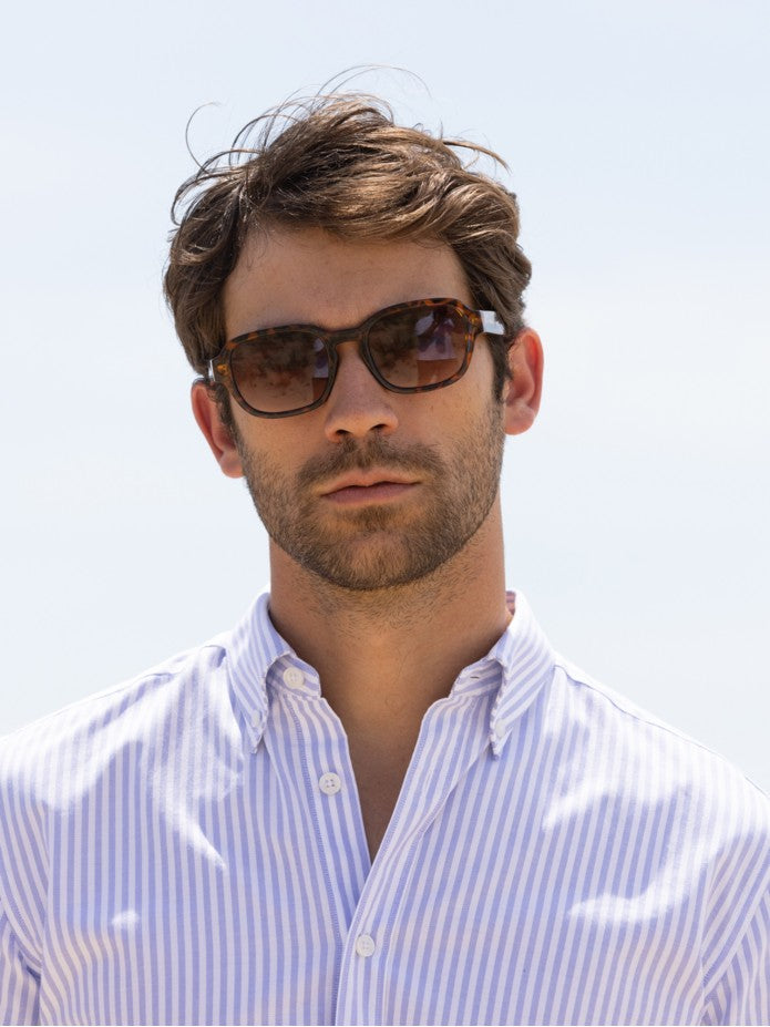 Oscire™ Pasiasta Koszula Oxford