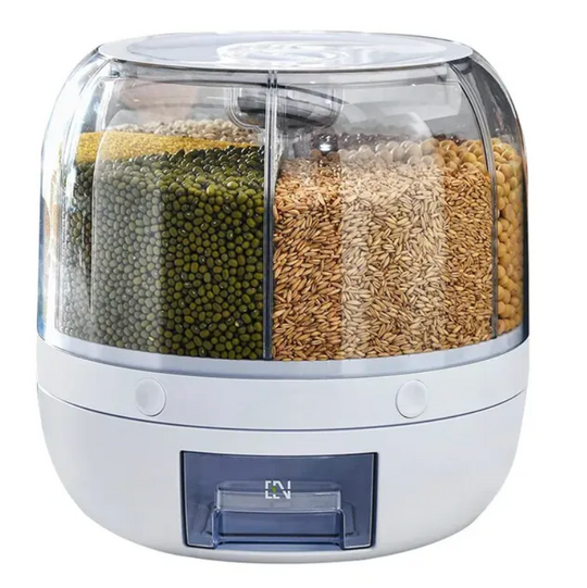 Obrotowy Dispenser Ziarna 360° - Zapewnia Zorganizowaną i Efektywną Kuchnię