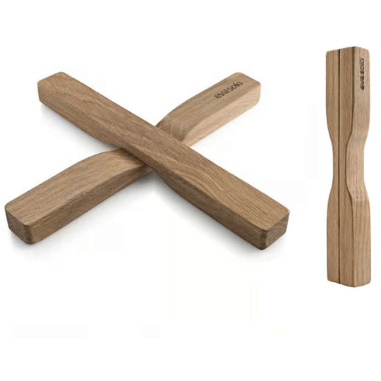 Magnetyczny Podkładka Drewniana | Odporny na Ciepło | Składany Design Oszczędzający Miejsce